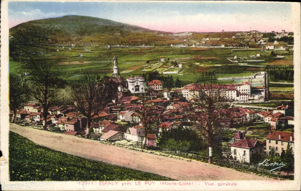 Espaly bei Le Puy (Haute-Loire) — Allgemeine Ansicht — Léon Margerit - Vorderseite
