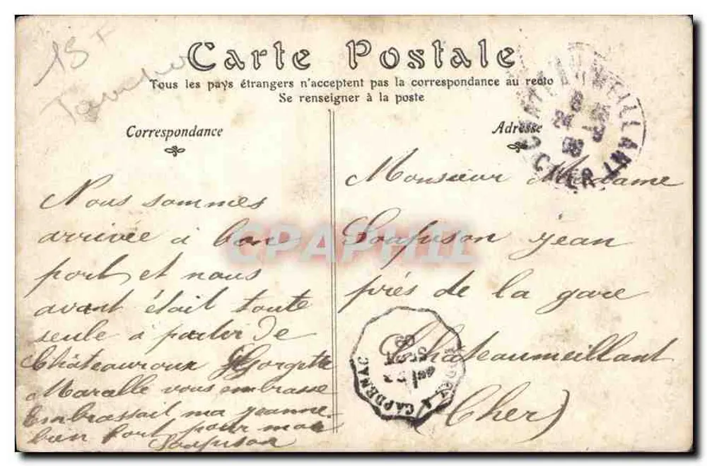 Violets — Salon de 1896 — von F.-M. Lard, ND Phot - Rückseite
