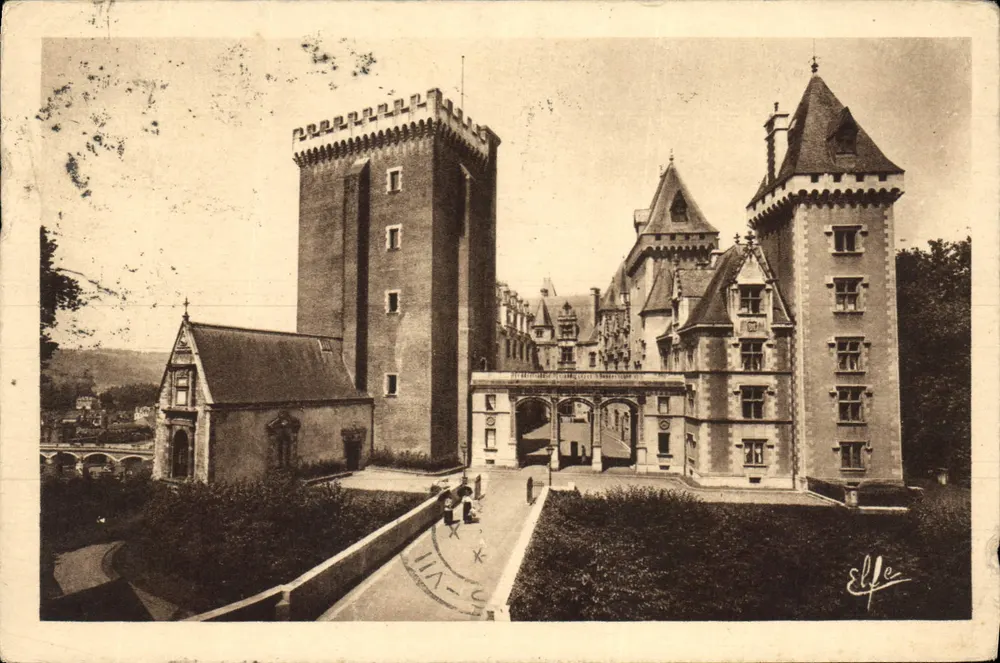 Schloss Henri IV — Pyrénées-Orientales — Verleger: Labouche Frères, n°40 - Vorderseite