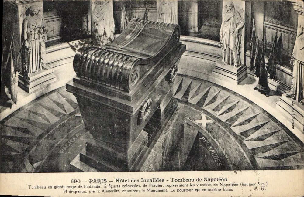 Paris - Hotel des Invalides - Grab von Napoleon — Edition der Freunde des Museums der Armee, Nr. 690 - Vorderseite