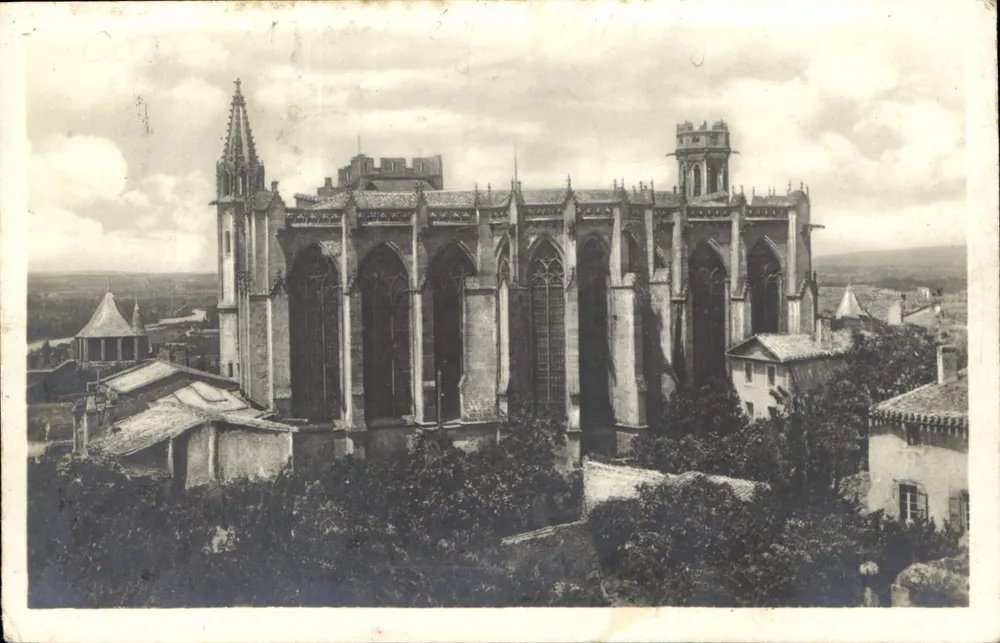 Carcassonne — Kirche Saint-Nazaire (gotische Teil) — Verleger Lévy et Neudhein, Nr. 58 - Vorderseite