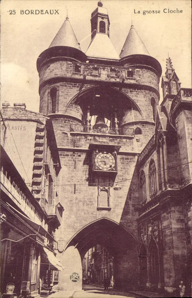 Bordeaux — De Grote Klok — Uitgever: De Grote Klok, n°25 - Voorkant