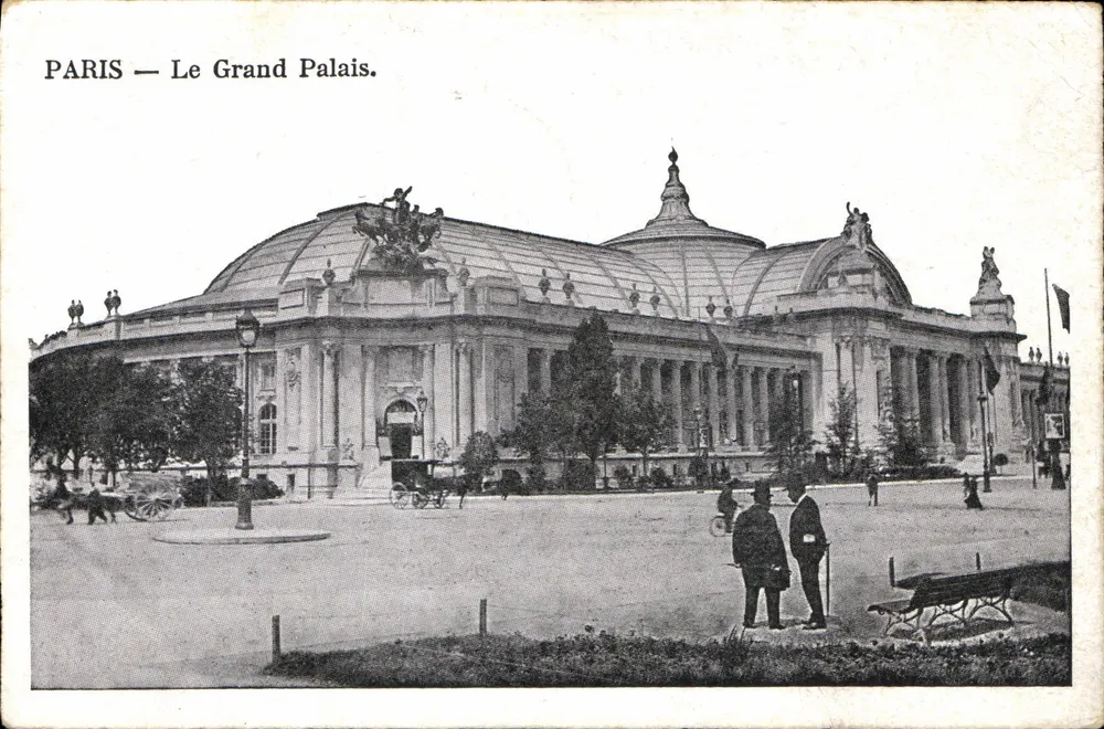 PARIS — O Grande Palácio. - Frente
