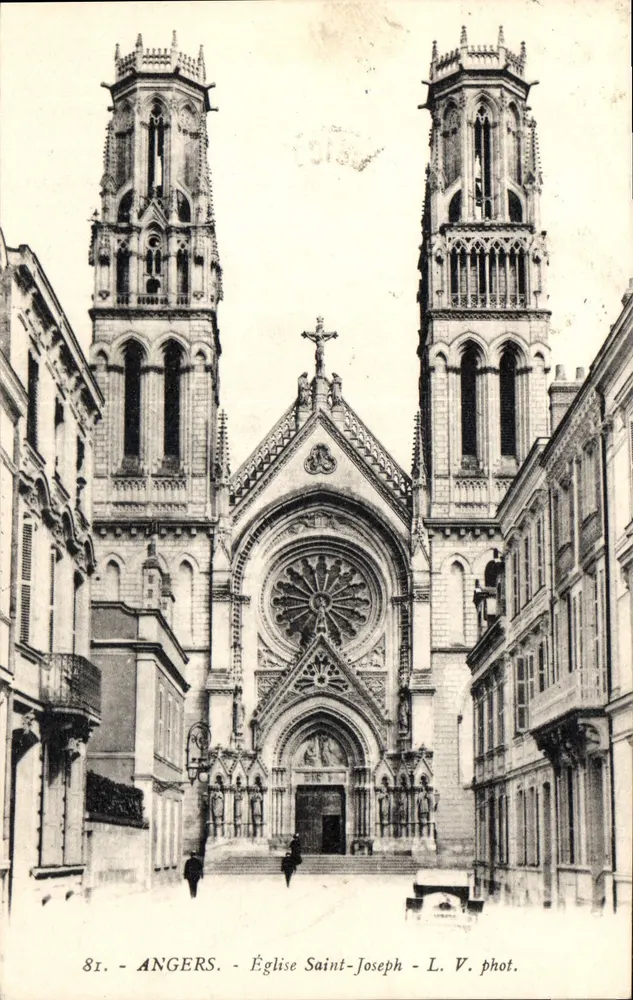 Angers - Igreja de São José — L. V. fot. n°81 - Frente