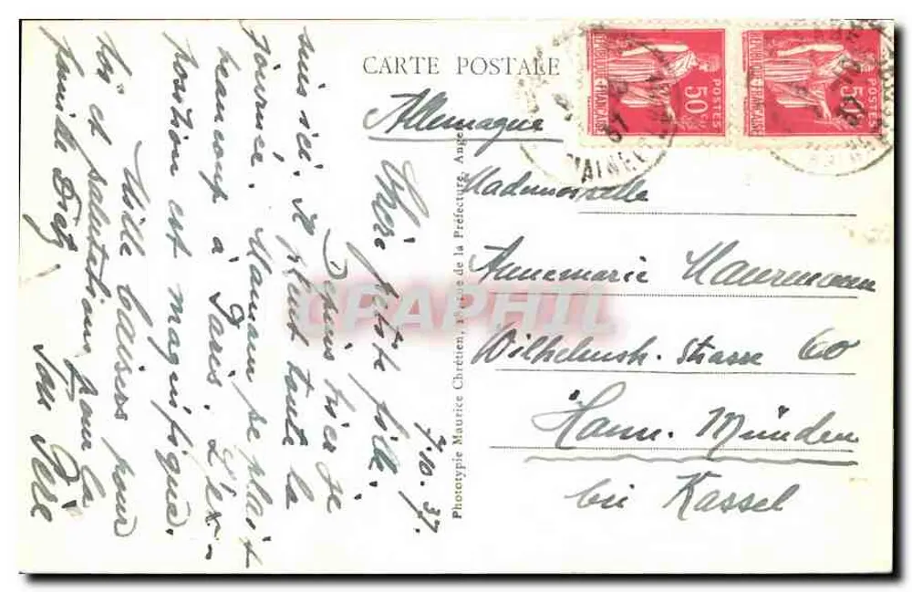 Angers - Igreja de São José — L. V. fot. n°81 - Verso