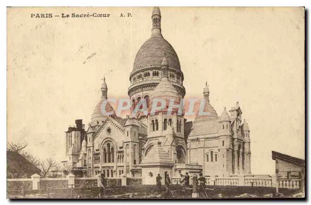 Paris — O Sagrado-Coração — A.P. - Frente