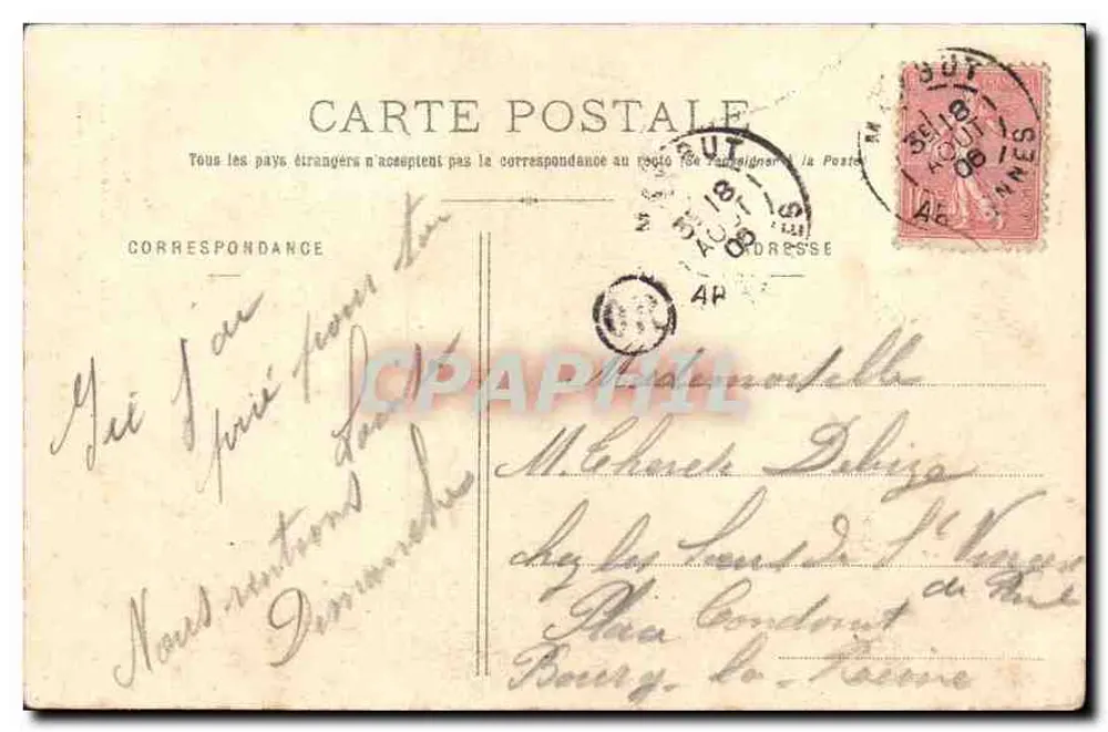 Saint-Walfroy — Monumentaler Calvarienberg — Charpentier-Richard, Mézières, n°5 - Rückseite