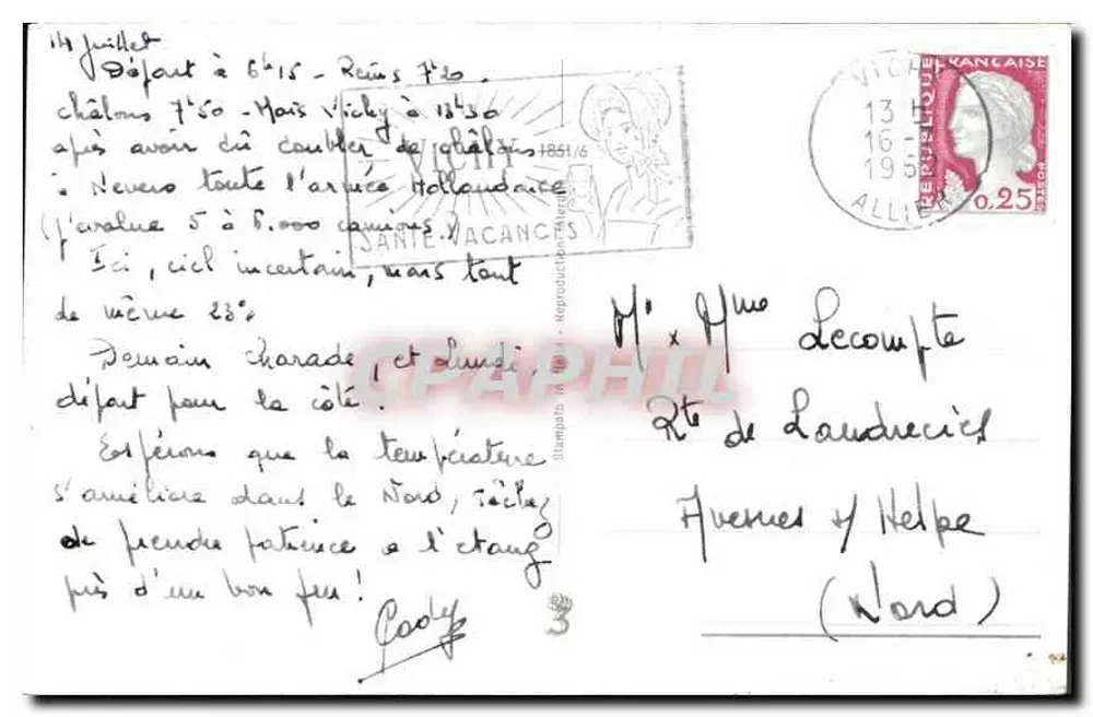 Dois filhotes de dachshund — fundo vermelho — editor desconhecido - Verso