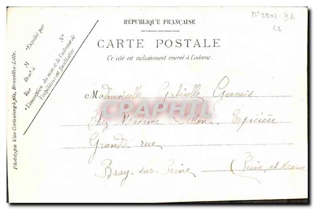 Panorama da cidade de Blois — G.H. Phot. - Verso