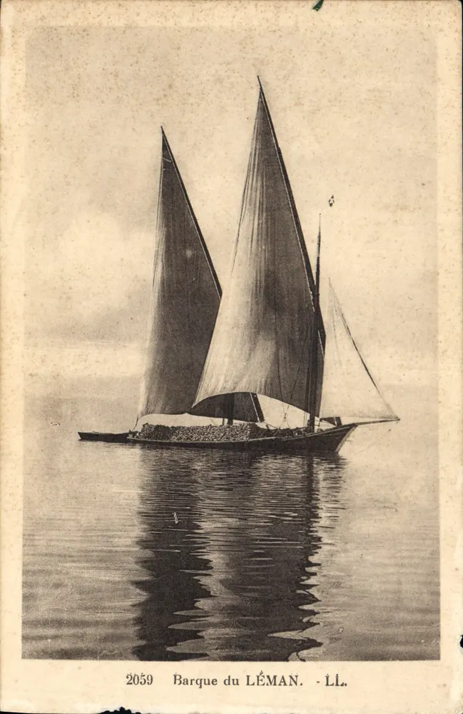 Barco do LÉMAN — n° 2059 — LL. - Frente