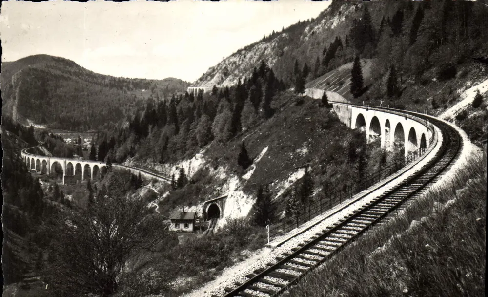 Les Quatre Viaducs — Morez (Jura) — Éditions E. PROTET - Vorderseite