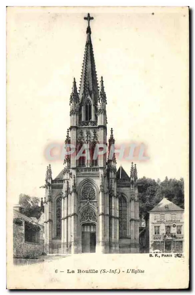 La Bouille (S.-Inf.) - Kościół — B. F., Paryż, nr 6 - Awers