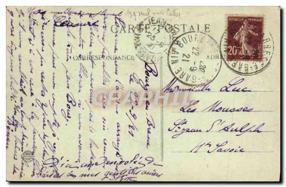 Bourg (Ain) — Igreja de Brou - Verso