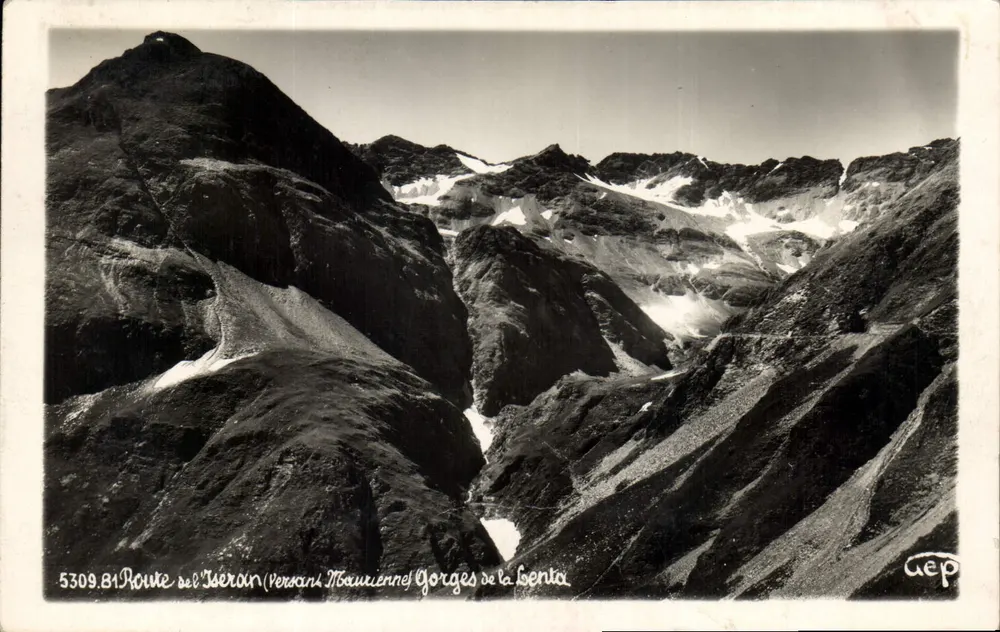 Gorges de la Sentà (Versant Maurienne) — Route du Serin — Gep - Frente