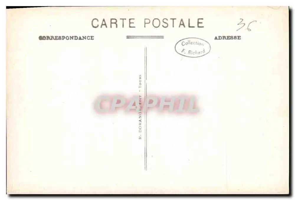 Gargilesse (Indre) — Il Grande Gouffre — R. D. - Verso