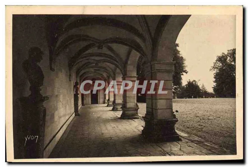 Schloss Valençay — Galerie der Arcaden — Édition d'Art YVON, Paris - Vorderseite