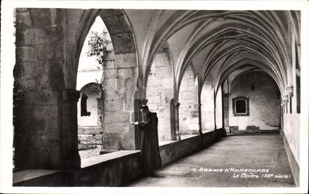 Abadia de Hautecombe — O Cloître (século XIV) — Edição Especial da Abadia de Hautecombe - Frente