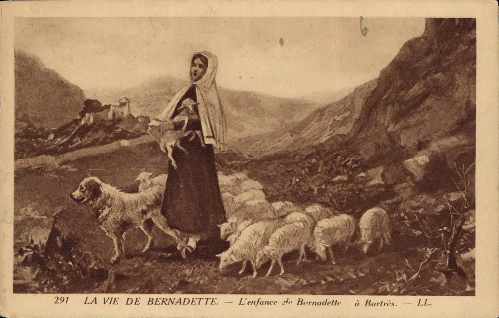 L'infanzia di Bernadette a Bartrès — LL. — n° 291 - Recto