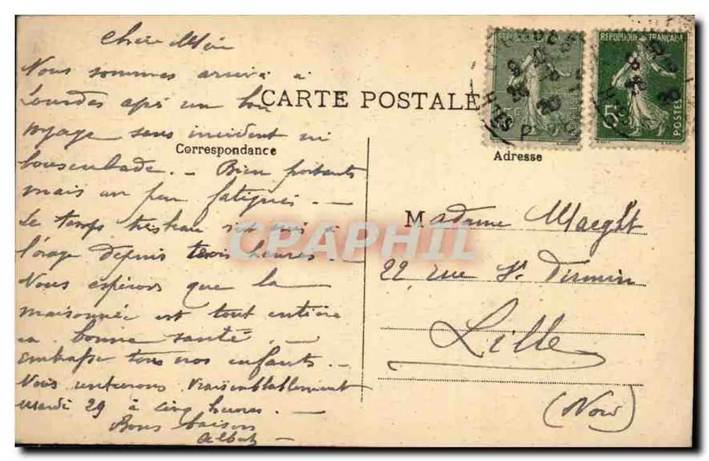 Lourdes — A Esplanada — Edit. Allionne Católica, Lourdes - Verso