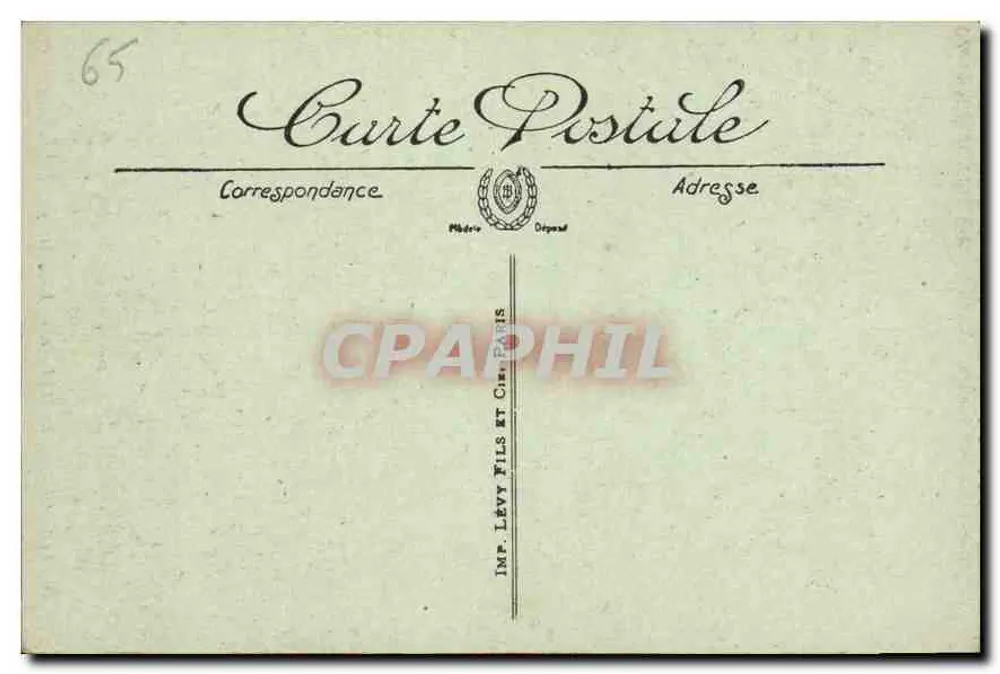 Lourdes — A Basílica — Interior — LL. — N° 46 - Verso