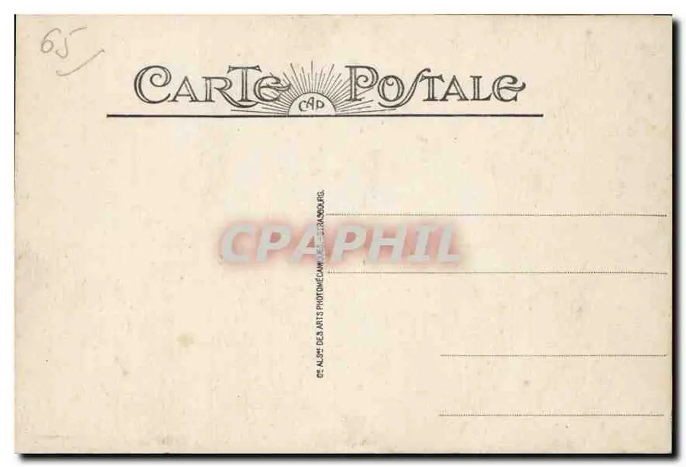 Lourdes — A Gruta — CAP 166 - Verso
