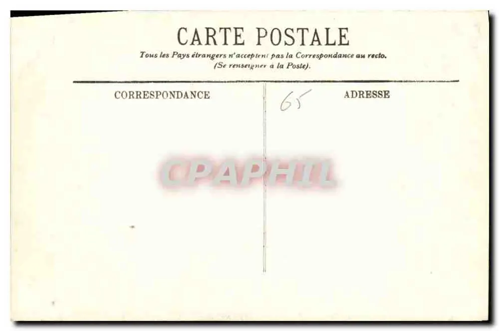 LOURDES — A Aparição — LL. n° 237 - Verso