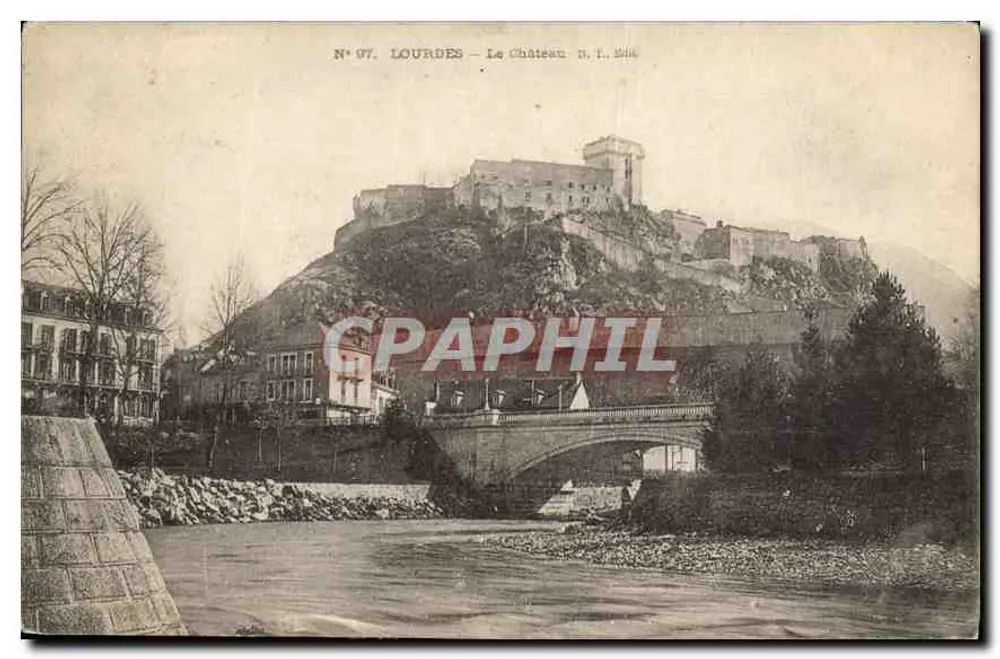 Lourdes — O Castelo — N. T. Ed. - Frente
