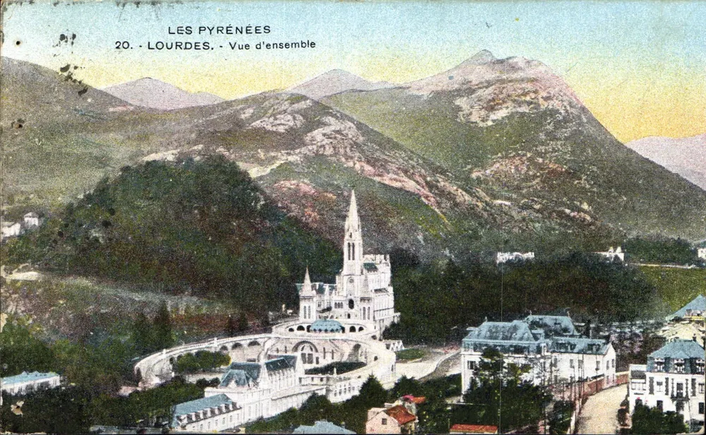 Lourdes — Vista geral — Os Pirineus, n°20 - Frente