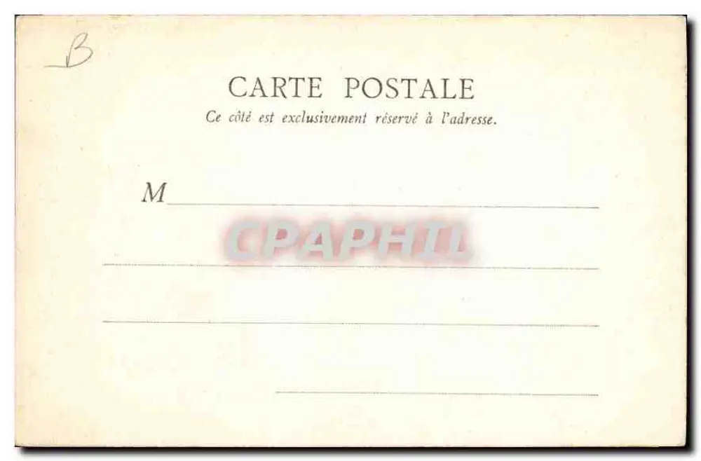 Lourdes — Vista geral — B.F., Paris - Verso