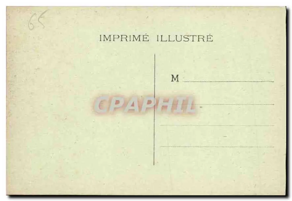 St-Sauveur und die Route de Gavarnie — Die Pyrenäen — Serie 186, Verlag Imprimé Illustré - Rückseite