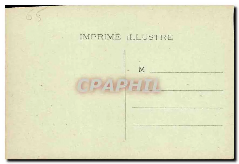 Luz-Saint-Sauveur — Le Pont Napoléon — Imprimé Illustré n°215 - Verso