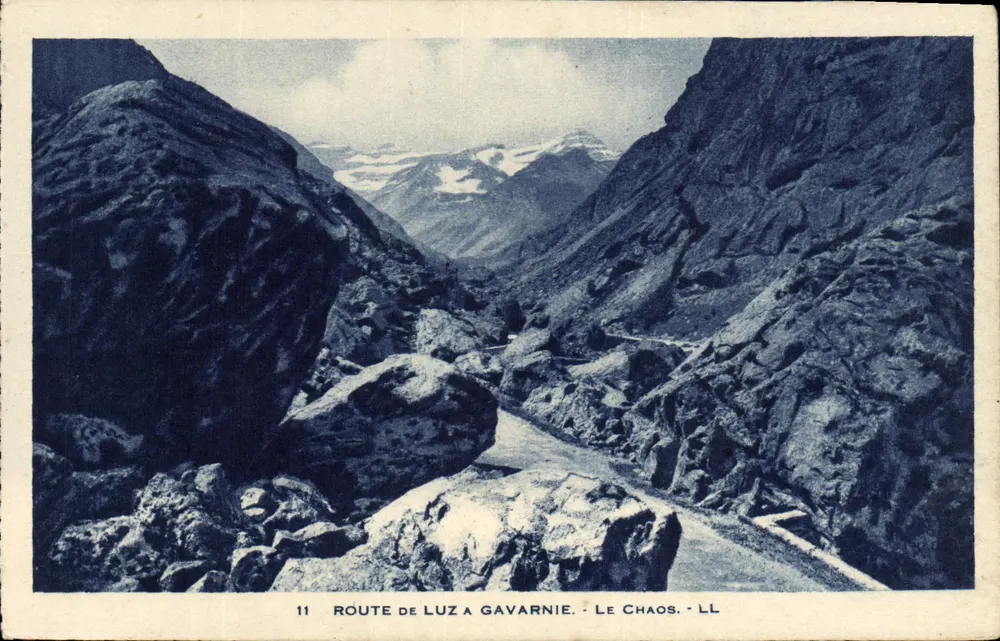 Route von Luz nach Gavarnie — Das Chaos — LL - Vorderseite