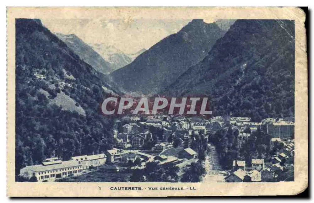Cauterets — Vue générale — LL - Awers