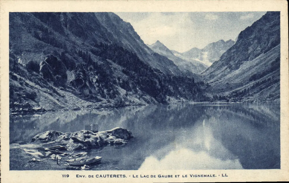 Env. de Cauterets - O Lago de Gaube e o Vignemale - LL - Frente