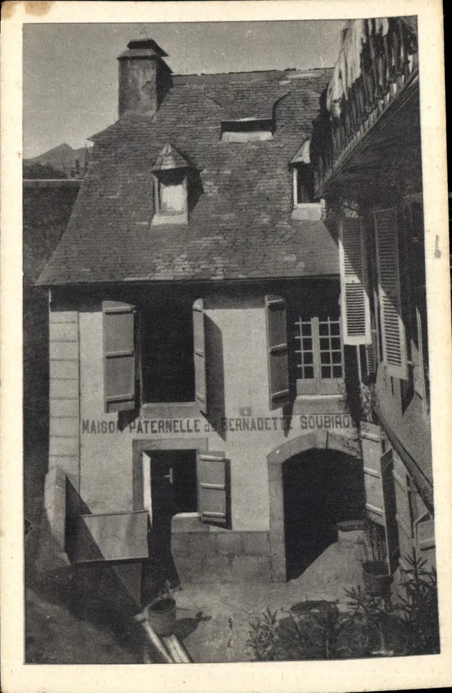Vatershaus von Bernadette Soubirous — Lourdes — Verlag P. Douet, Lourdes - Vorderseite