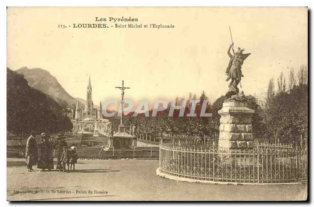 Lourdes - São Miguel e a Esplanada — Associação de Nossa Senhora de Lourdes - Palácio do Rosário, n°113 - Frente