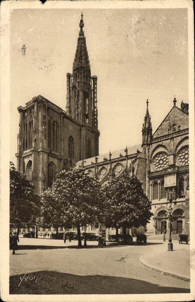 Straßburg — Kathedrale — Les Éditions d'Art Yvon - Vorderseite