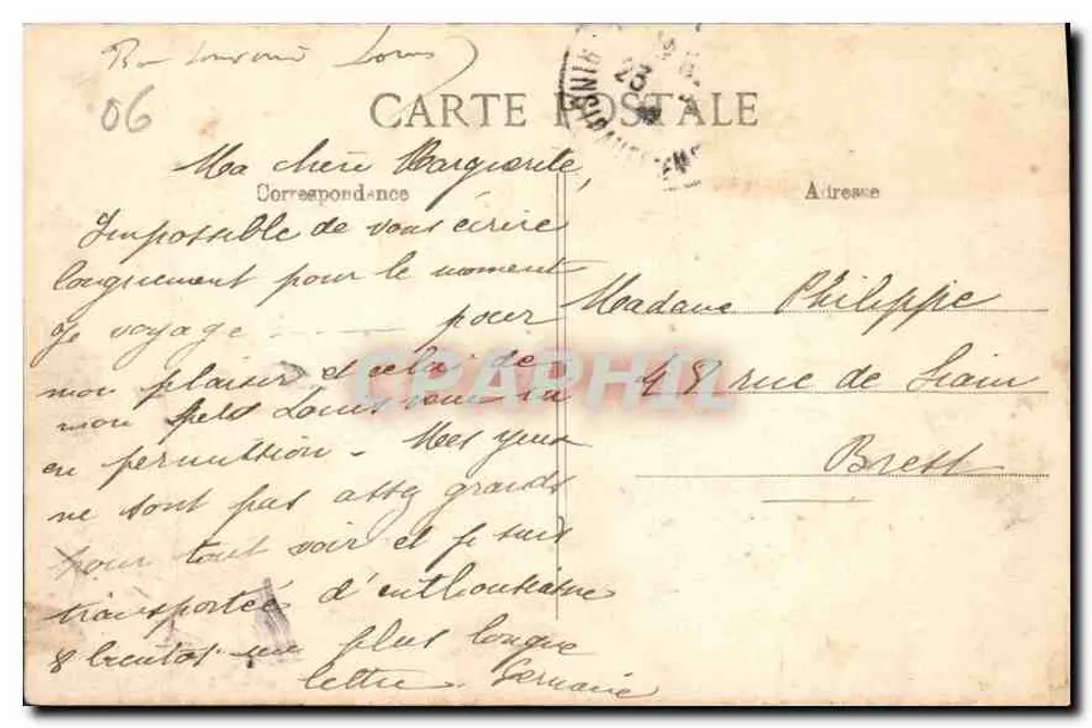 Monte-Carlo — O Casino — Côte d'Azur — n°33 - Verso