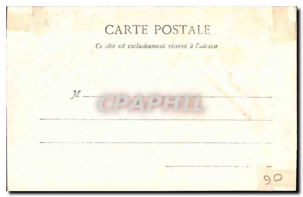 Monte-Carlo — Between the Pines — Edition Giletta, phot., Nice, n° 586 - Back