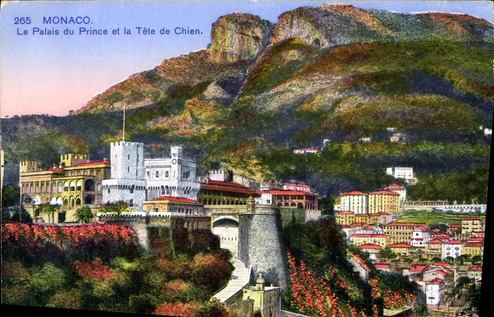 Monaco — Schloss des Prinzen und der Hundekopf — Ausgabe Les Plus Beaux Sites de France - Vorderseite