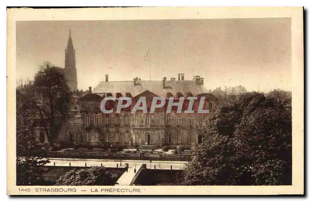 Strasbourg — A Prefeitura — Braun & Cie, impr. Domach - Frente
