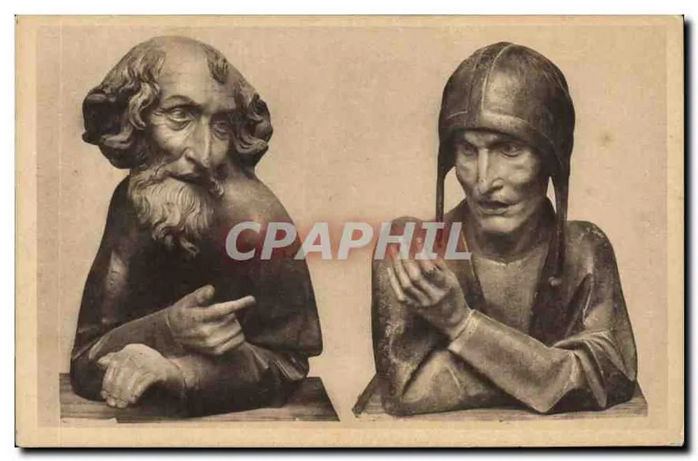 Bustes en bois de saints — Strasbourg — Revue Alacienne, n° 158 - Recto