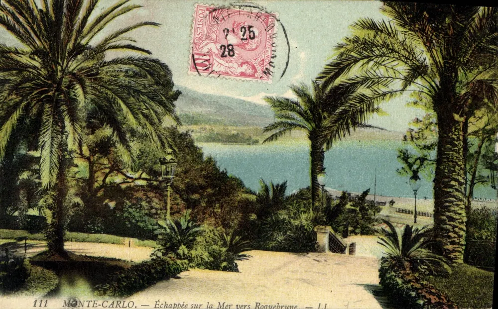 Monte-Carlo — Visão da Marinha em direção a Roquebrune — 111 - Frente