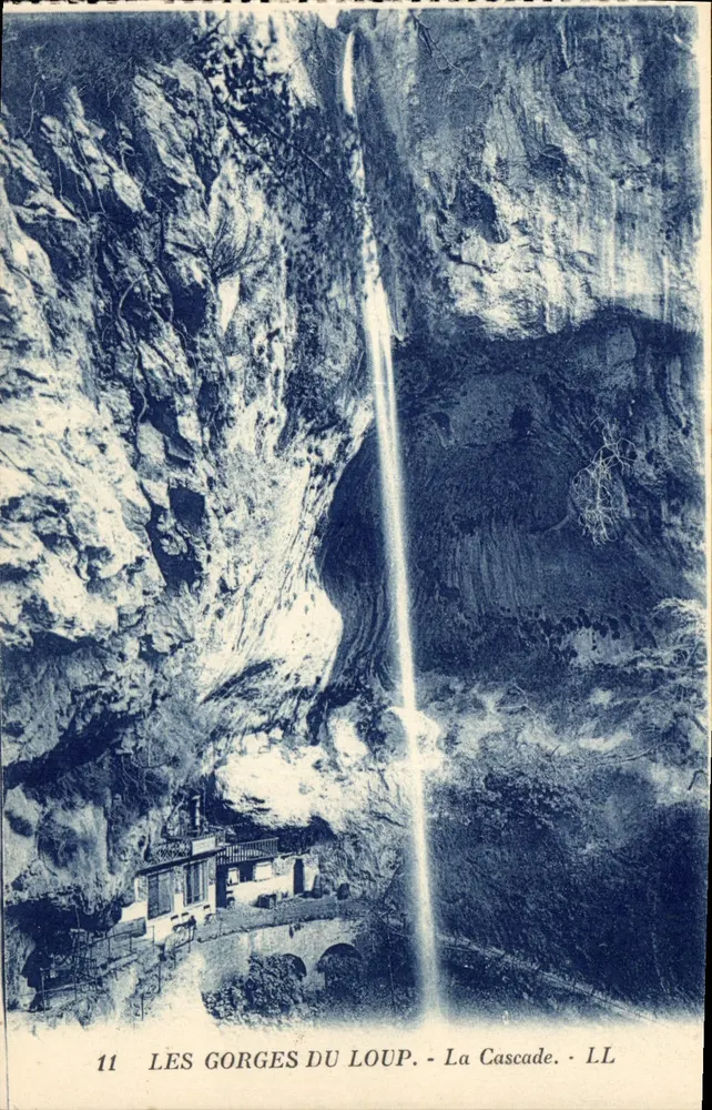 As Gorges do Loup - A Cascata - LL - Frente