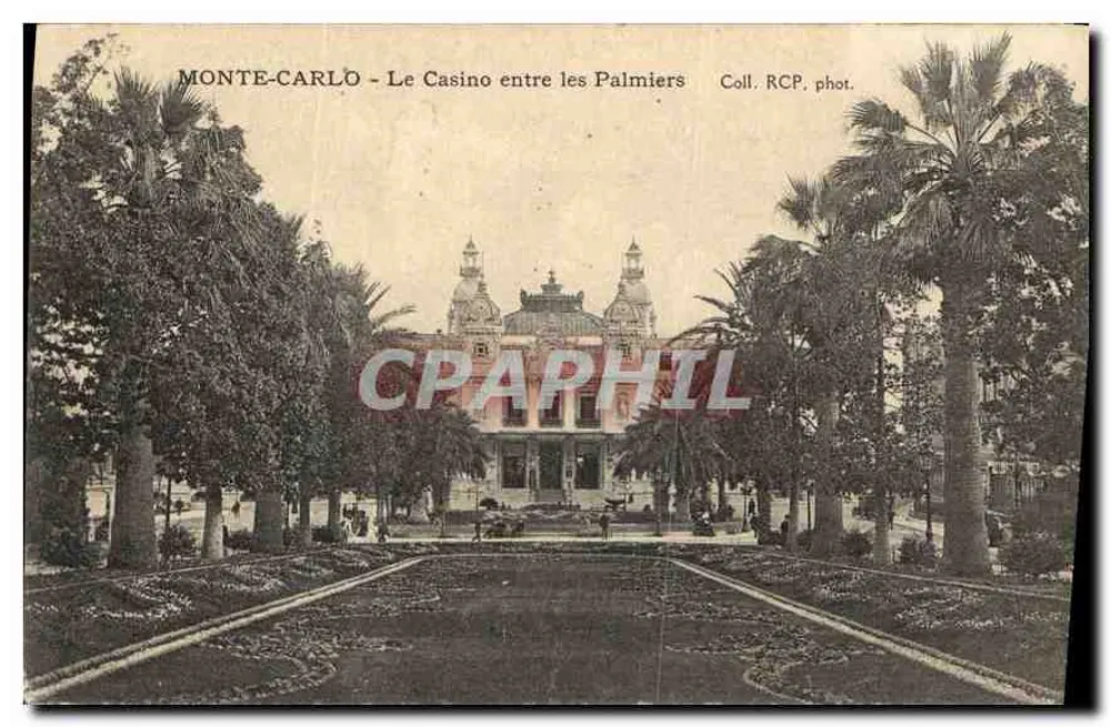Monte-Carlo - Das Casino zwischen den Palmen — Sammlung RCP, Foto - Vorderseite