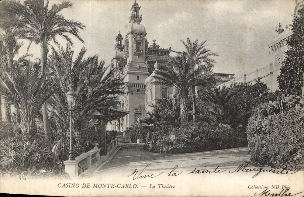 CASINO DE MONTE-CARLO — Das Theater — ND Phot Sammlung, Nr. 550 - Vorderseite