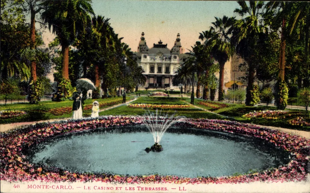 Monte-Carlo — Das Casino und die Terrassen — LL - Vorderseite