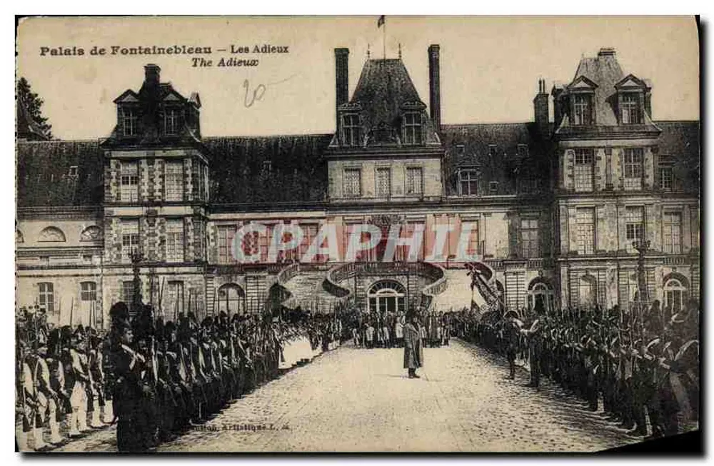 Schloss Fontainebleau — Die Abschiede — Artigüe L. & Cie - Vorderseite