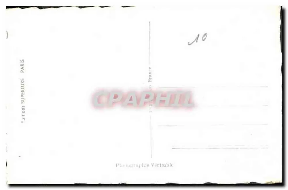 Casal com buquê de rosas — 'Vive Catherine' — LC PARIS 48 - Verso