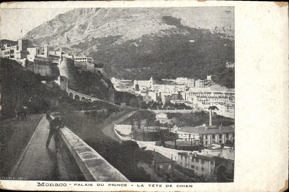 Monaco - Palast des Prinzen - La Tête de Chien — Staerck, Paris - Vorderseite